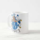 Krugerの家紋 コーヒーマグカップ (正面左)