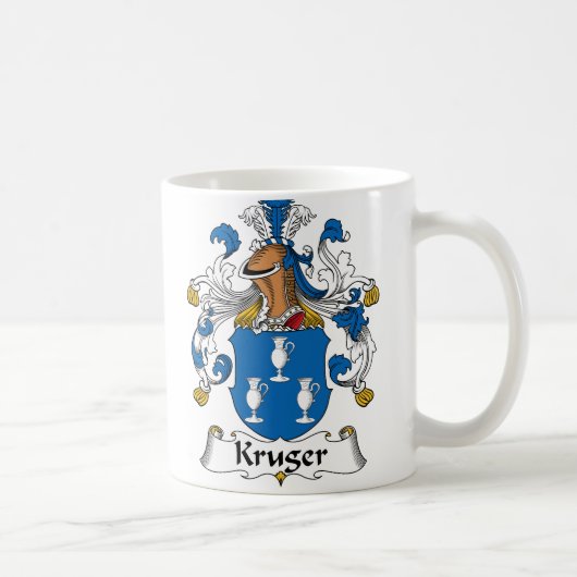 Krugerの家紋 コーヒーマグカップ (右)