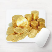 Krugerrandの硬貨 マウスパッド (マウス)