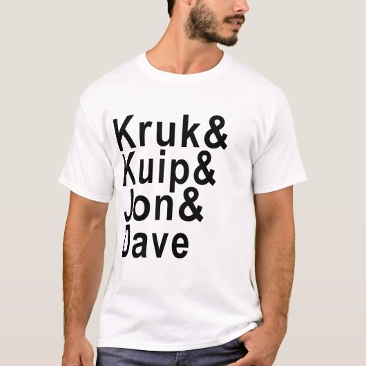 krukのkuipのjon dave.png tシャツ (正面)