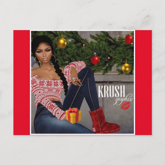 Krush Graphix by Ahsek Novelポストカード12 ポストカード (正面)