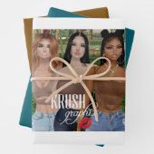 Krush Graphix by Ahsek Novel Gift Wrap 99 ラッピングペーパーシート (インサイチュ)
