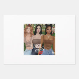 Krush Graphix by Ahsek Novel Gift Wrap 99 ラッピングペーパーシート