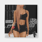 Krush Graphix by Ahsek Novel Magnet 1 マグネット (正面)