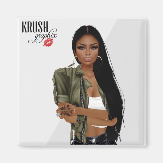 Krush Graphix by Ahsek Novel Magnet 4 マグネット (正面)