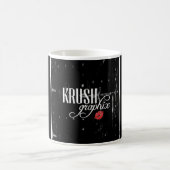Krush Graphix by Ahsek Novel Mug コーヒーマグカップ (中央)