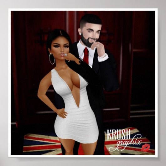 Krush Graphix by Ahsek Novel Poster 03 ポスター (正面)