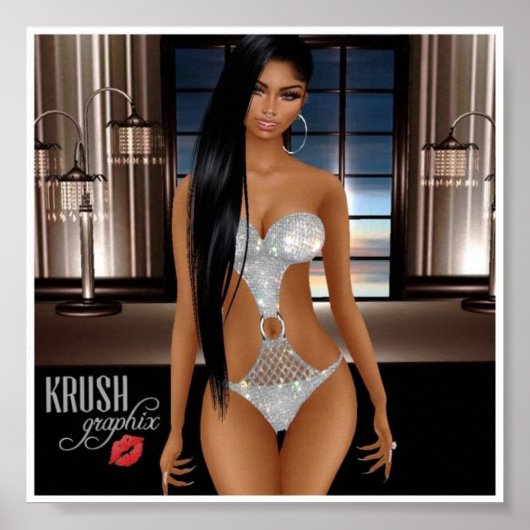 Krush Graphix by Ahsek Novel Poster 24 ポスター (正面)