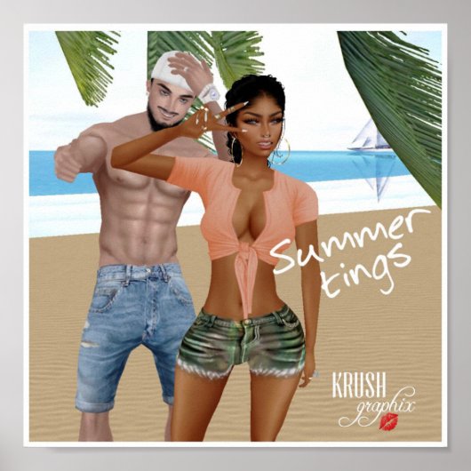 Krush Graphix by Ahsek Novel Poster 27 ポスター (正面)