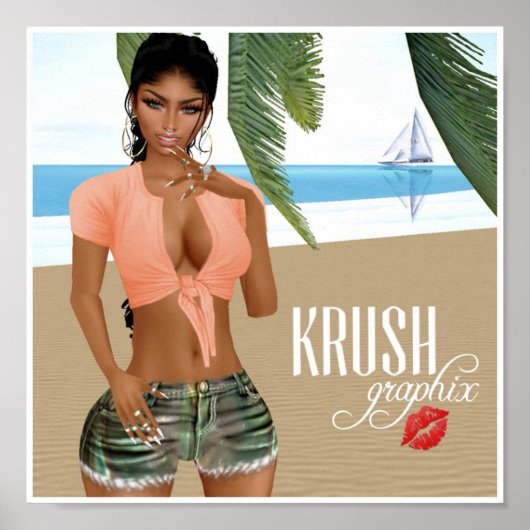 Krush Graphix by Ahsek Novel Poster 28 ポスター (正面)