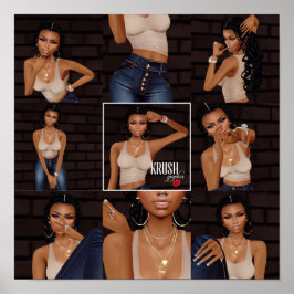 Krush Graphix by Ahsek Novel Poster 31 ポスター