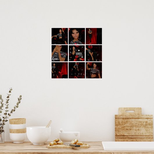 Krush Graphix by Ahsek Novel Poster 32 ポスター (キッチン)