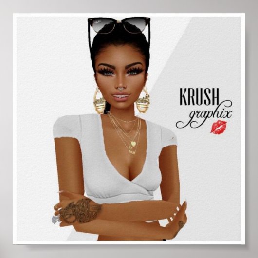krush graphix by Ahsek Novel Poster 9 ポスター (正面)