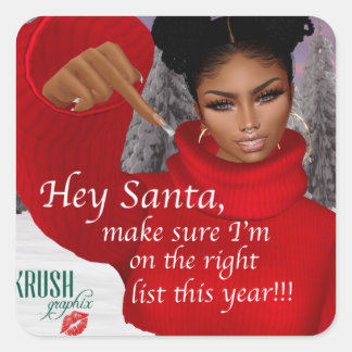 Krush Graphix by Ahsek Novel Stickers 50 スクエアシール