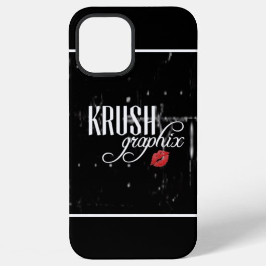 Krush Graphix iPhone 12 Pro Maxケース1 iPhoneケース (裏面)