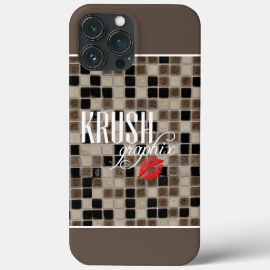 Krush Graphix iPhone 13 Pro Maxケース1 Case-Mate iPhoneケース (裏面)