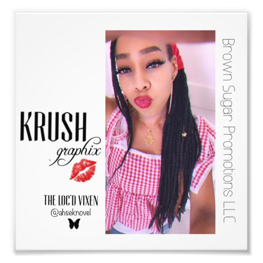 Krush Graphix x Ahsek Novel Pix 2 フォトプリント (正面)