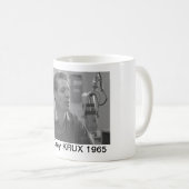 KRUXディックの灰色のマグ コーヒーマグカップ (正面右)