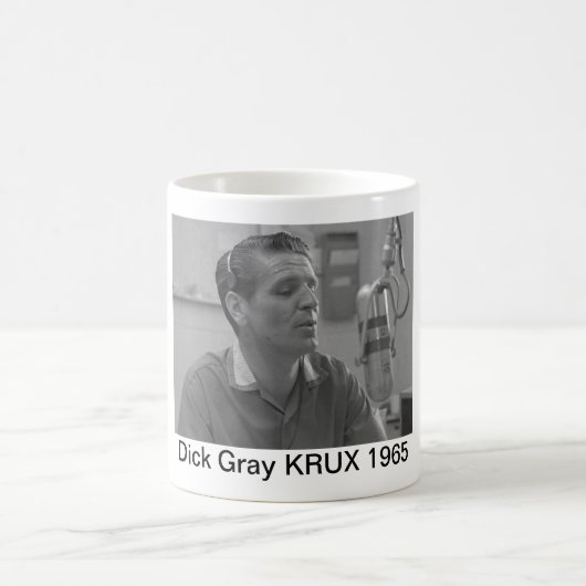 KRUXディックの灰色のマグ コーヒーマグカップ (中央)