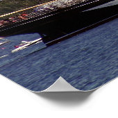 Kruzenshtern背の高い船のポスター ポスター (角)