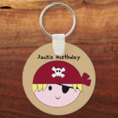 KRWかわいいカスタム誕生日キーチェーン キーホルダー (正面)