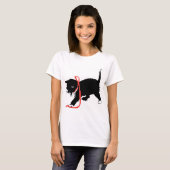 KRWのかわいい子ネコのタンクトップ Tシャツ (正面フル)