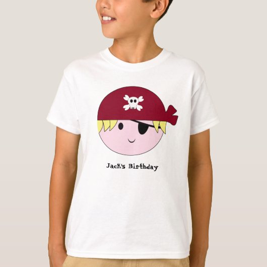 KRWのかわいい海賊カスタムのワイシャツ Tシャツ (正面)