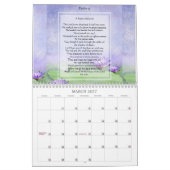 KRWのインスピレーションの精神的な引用文のカレンダー カレンダー (3月 2027)