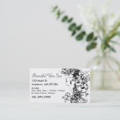 KRWのカスタムなサロンまたはスパのアポイントメント 予約カード (スタンド正面)