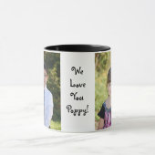 KRWのカスタムな文字が付いているカスタムな写真のギフトのマグ マグカップ (中央)