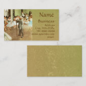 KRWのカスタムはバレリーナのガスを抜きます 名刺 (正面/裏面)