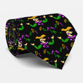 KRWのカラフルな謝肉祭のこっけい者 ネクタイ (ロール)
