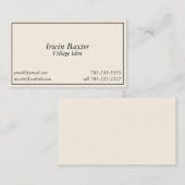 KRWのノベルティの冗談の村の馬鹿バスカード 名刺 (正面/裏面)