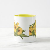 KRWのヒマワリのコーヒー・マグ マグカップ (中央)