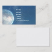 KRWのブルームーンのファンタジーの名刺 名刺 (正面/裏面)