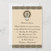 KRWのボーダーDreamcatcherのカスタムの結婚式招待状 招待状 (正面)