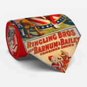 KRWのヴィンテージのサーカスのピエロのタイ ネクタイ (ロール)