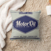 KRWのヴィンテージの潤滑油のラベルの装飾の枕 クッション (ブランケット)