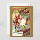 KRWのヴィンテージハロウィン ポストカード (正面/裏面)