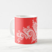 KRWの中国のドラゴン コーヒーマグカップ (正面左)