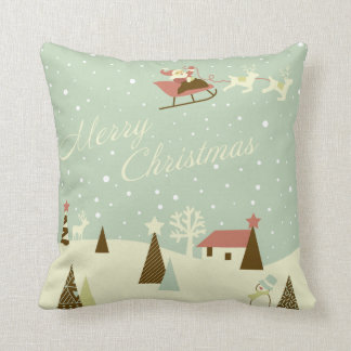 KRWの国のクリスマスのサンタの枕 クッション