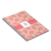 KRWの日本語はカスタムなモノグラムのノートに送風します ノートブック (右側)