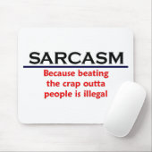 KRWの皮肉のおもしろいな冗談 マウスパッド (マウス)