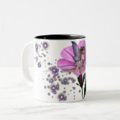 KRWの花のFaery 1 ツートーンマグカップ (正面左)