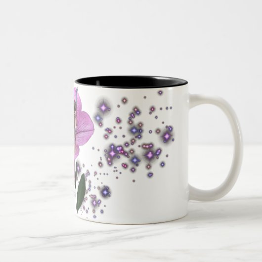 KRWの花のFaery 1 ツートーンマグカップ (右)