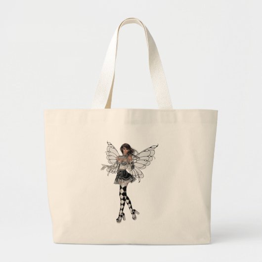 KRWの道化師のFaery ラージトートバッグ (正面)