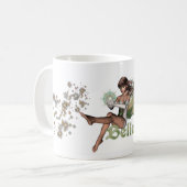 KRWはブルネットの妖精の国で信じます コーヒーマグカップ (正面左)