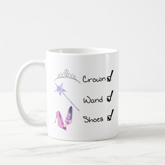 KRWは私に魔法を示します コーヒーマグカップ (左)