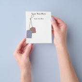 KRWアメリカーナラベルスモールフライヤーテンプレート チラシ (手)