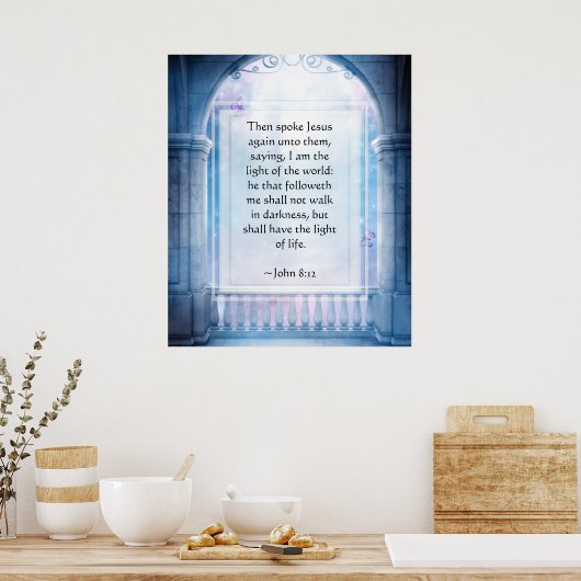 KRWイエスは世界の光のポスター ポスター (キッチン)